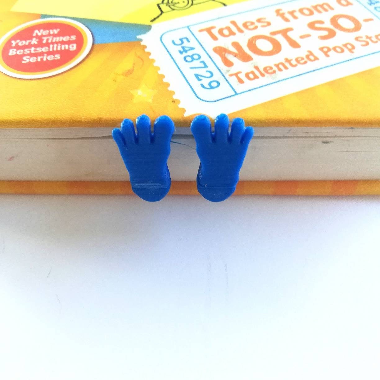 Googly Eyes Bookmark with matching feet bookmark Etsy