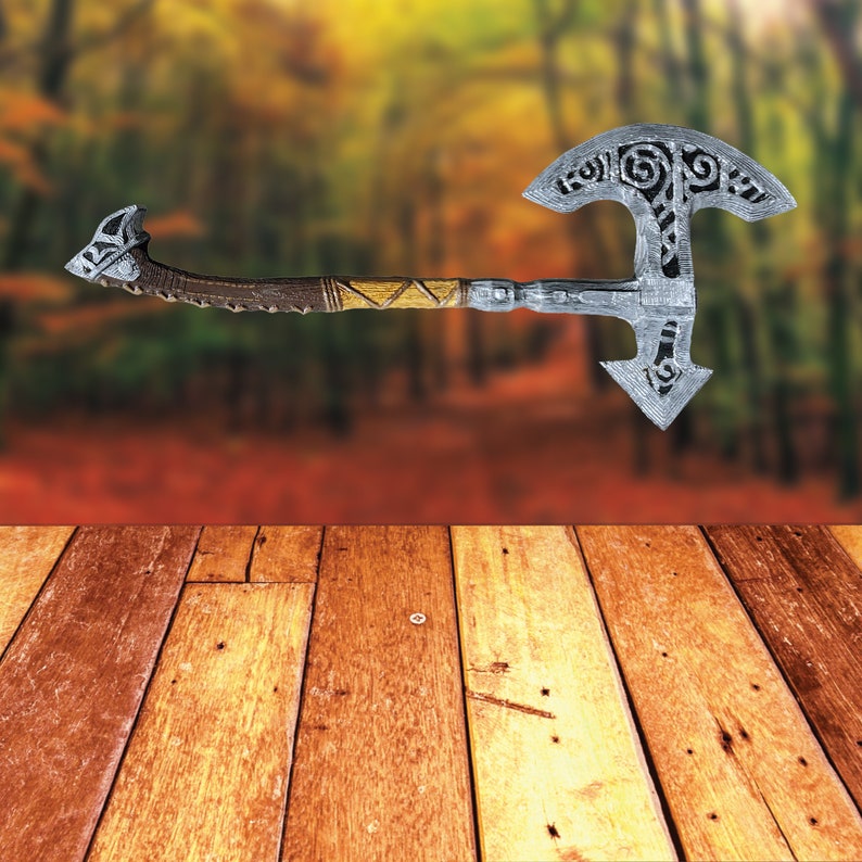 Elder Scrolls V Skyrim Steel War Axe Etsy