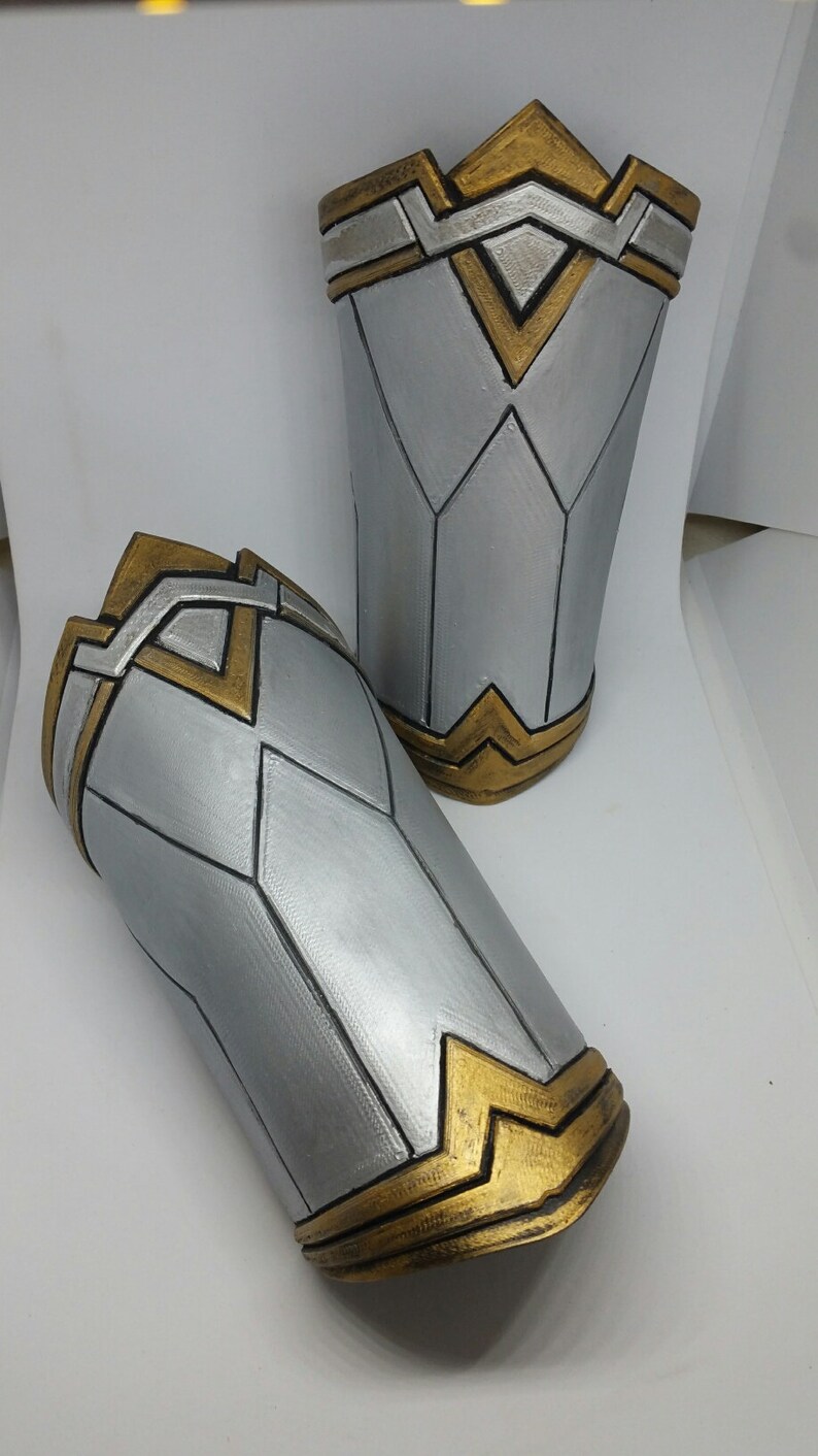 Wonder Woman Arm Bracers Set Etsy