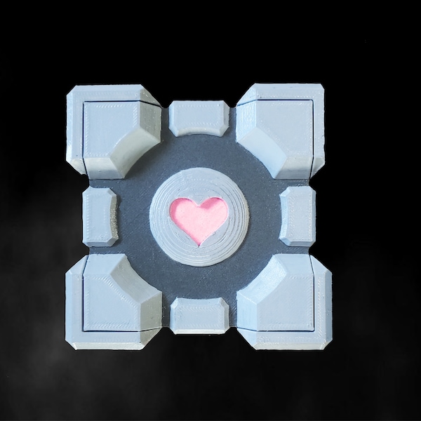 Custom Order Large Portal Companion Cube