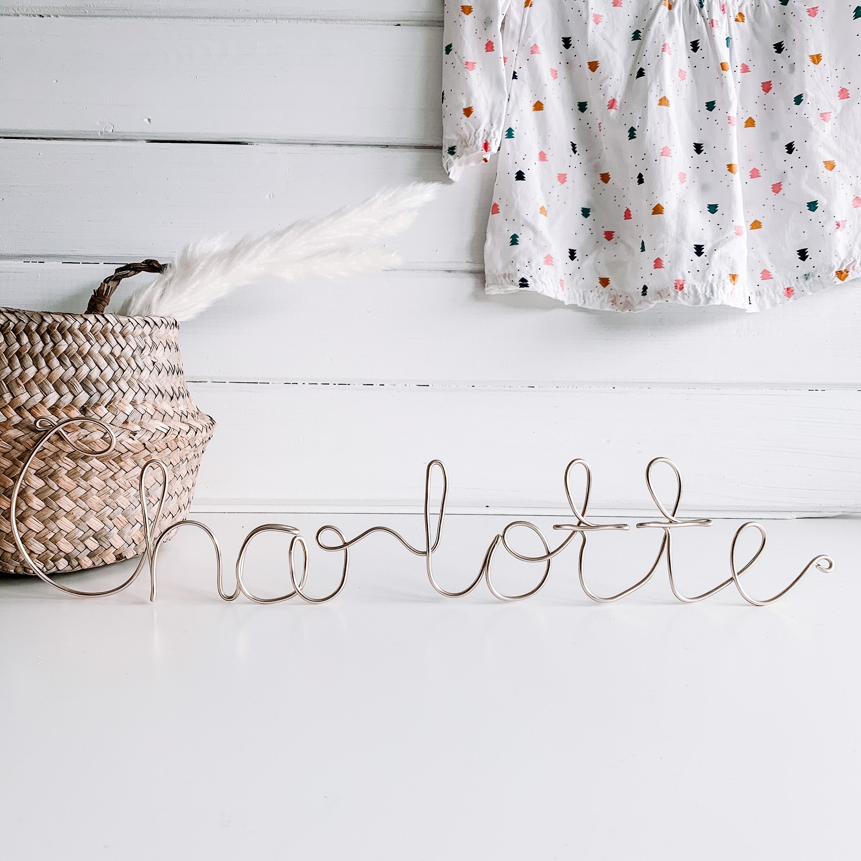 Wire Family Name Sign Wire Art Wall Decor Custom Wire Word | Etsy