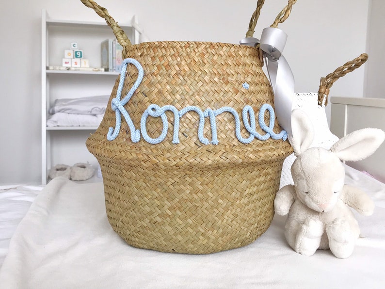 Baby Boy Gift Basket Personalised Baby Gift Toy Storage Etsy