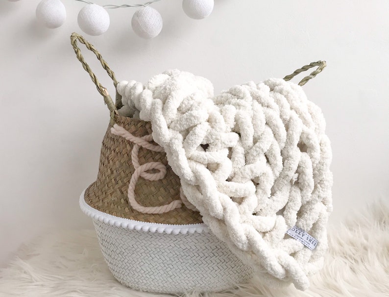 Baby Girl Nursery Basket Personalised Toy Storage Nursery Etsy UK