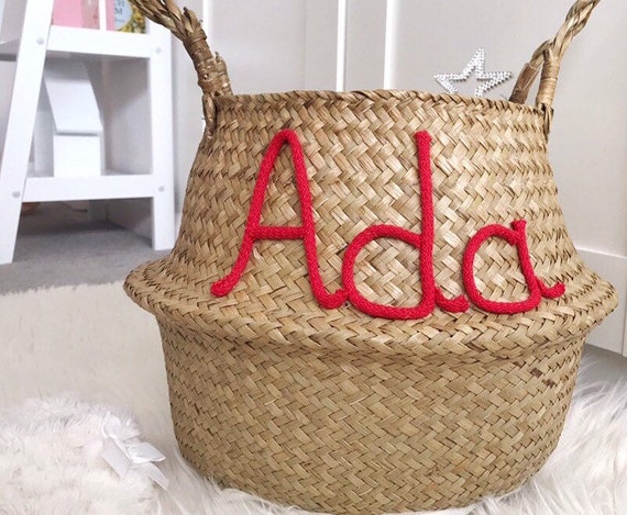 personalised toy basket