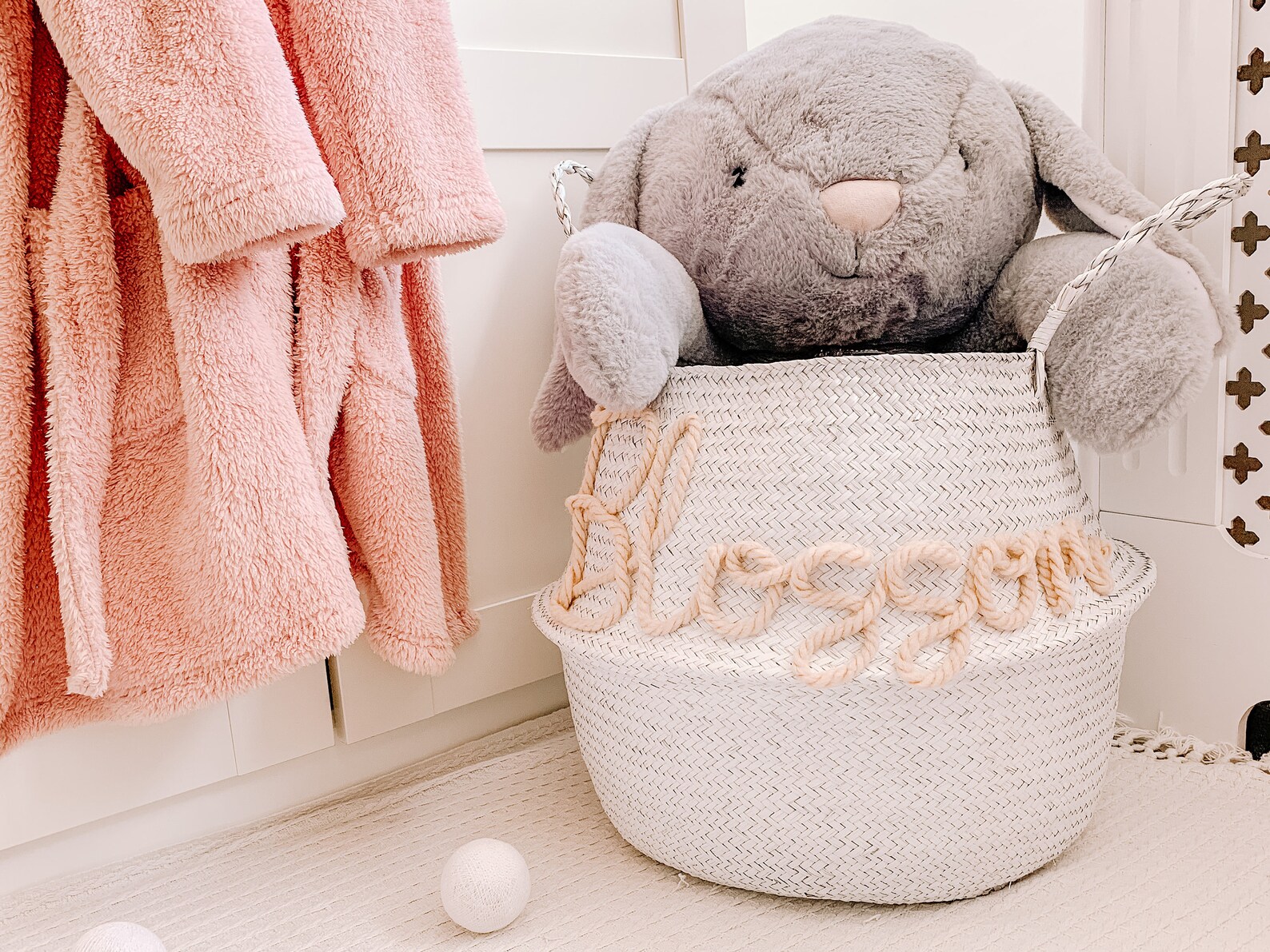 Storage Basket for Nursery Baby Shower Gift Personalised Etsy