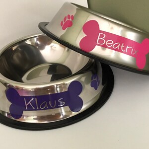 Personalized Pet Bowls