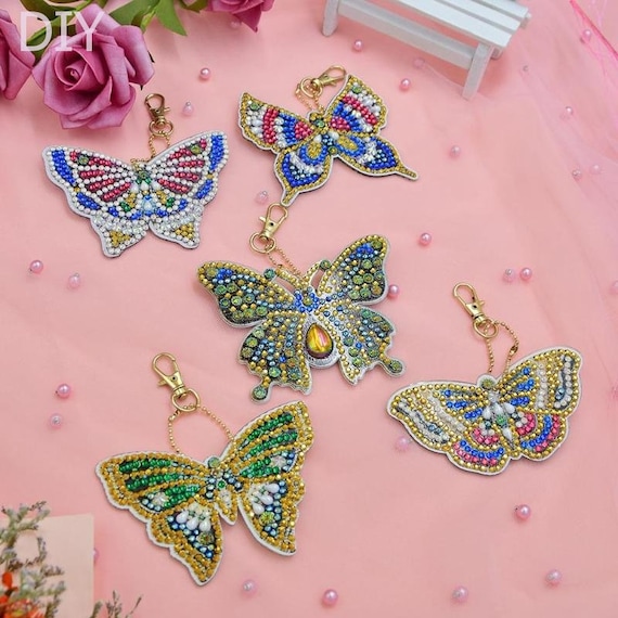 5D Full Drill Diamond Painting Butterfly DIY Cross Stitch Kits Art Wall Decor BD