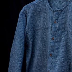 Rainmaker Natural Indigo Stripes Shirt image 3