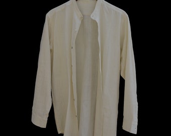 Handmade ponduru offwhite shirt