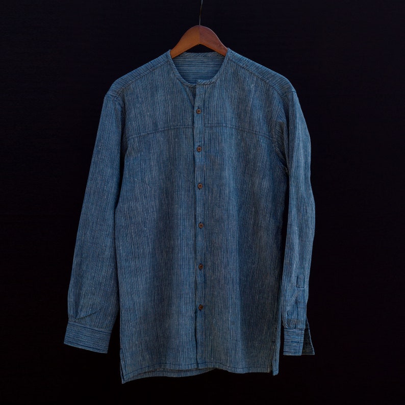 Rainmaker Natural Indigo Stripes Shirt image 1