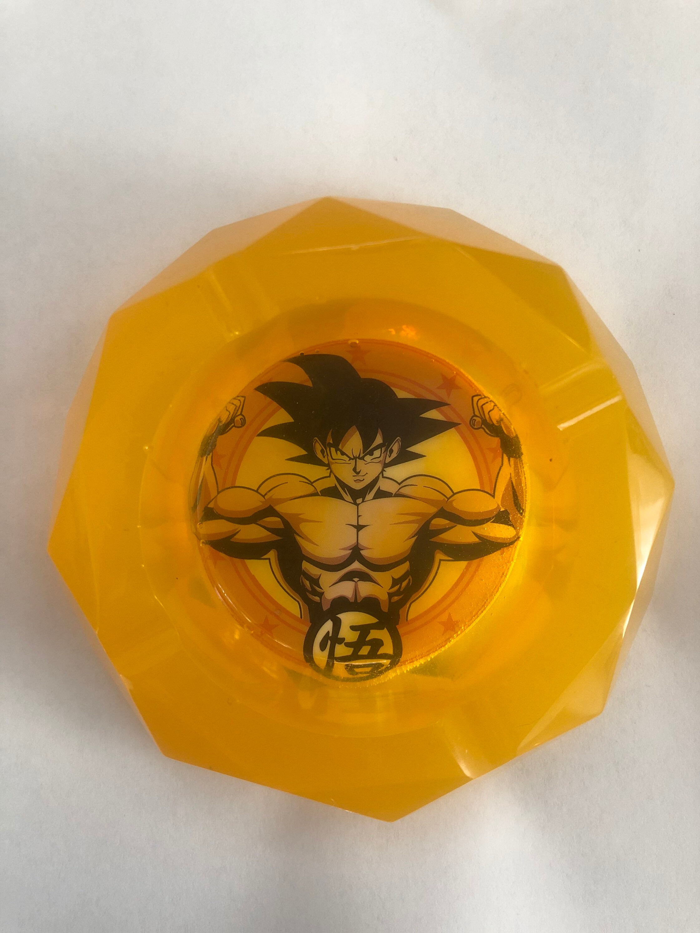 Resin basado en Dragon ball Z Goku Ashtray anime Etsy