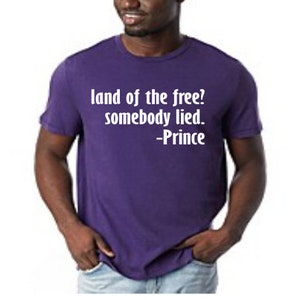 land of the free? somebody lied. Prince SVG Cut File