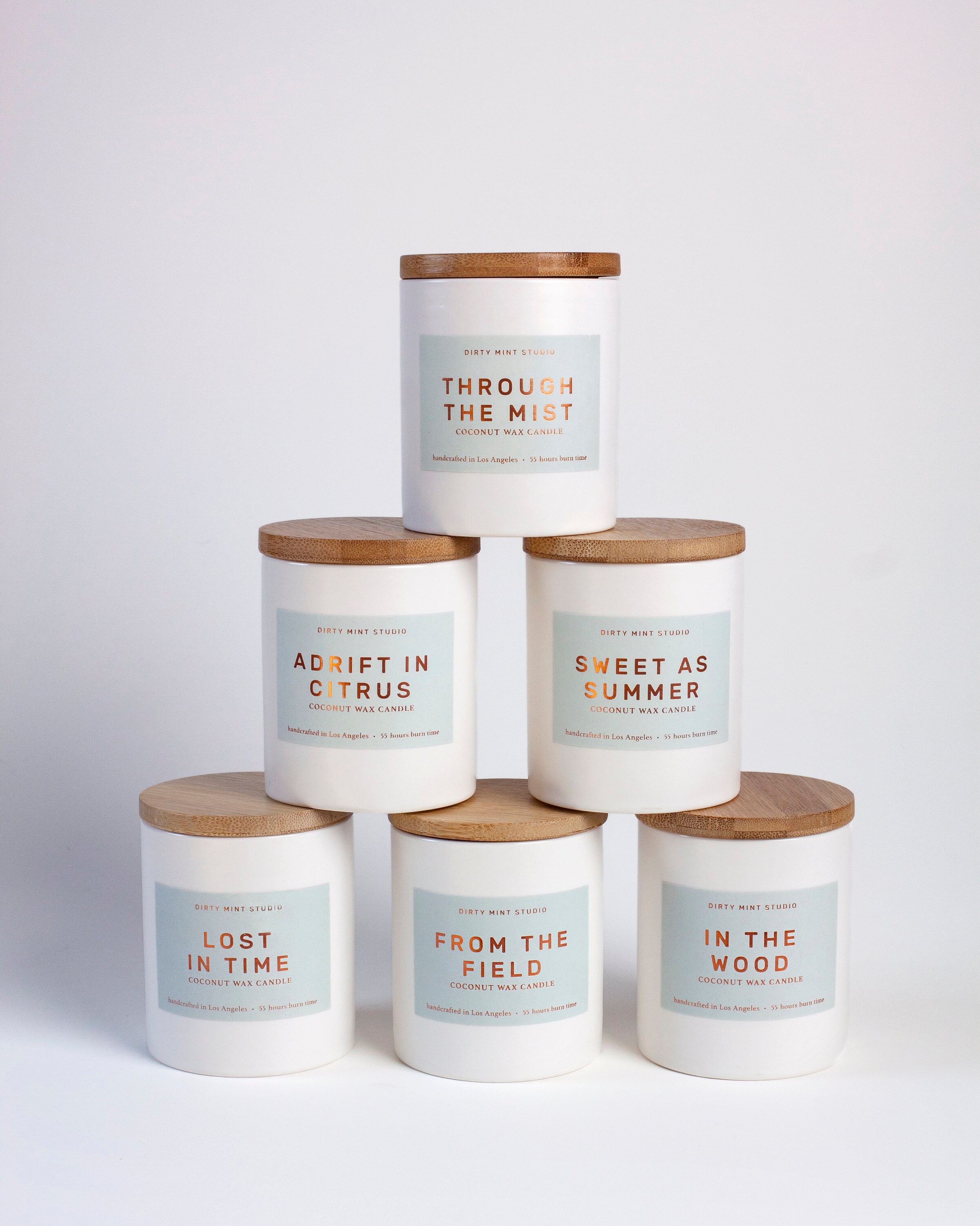 Tout 3 Parfums Wellness Energy Candle. avec Des Pierres Précieuses et Cristaux. Fabriqué à La Main a