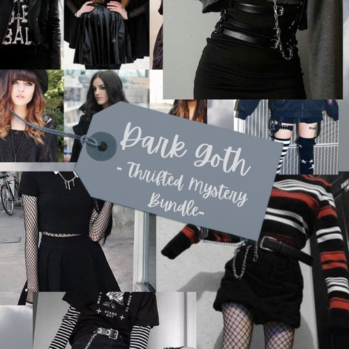 Goth Coquette Mystery Thrifted Clothing Bundle - Etsy