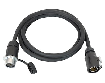 SUR-RON Charger Cable Lead Extension for 3-pin Connector 2m 6.6ft Extra Length