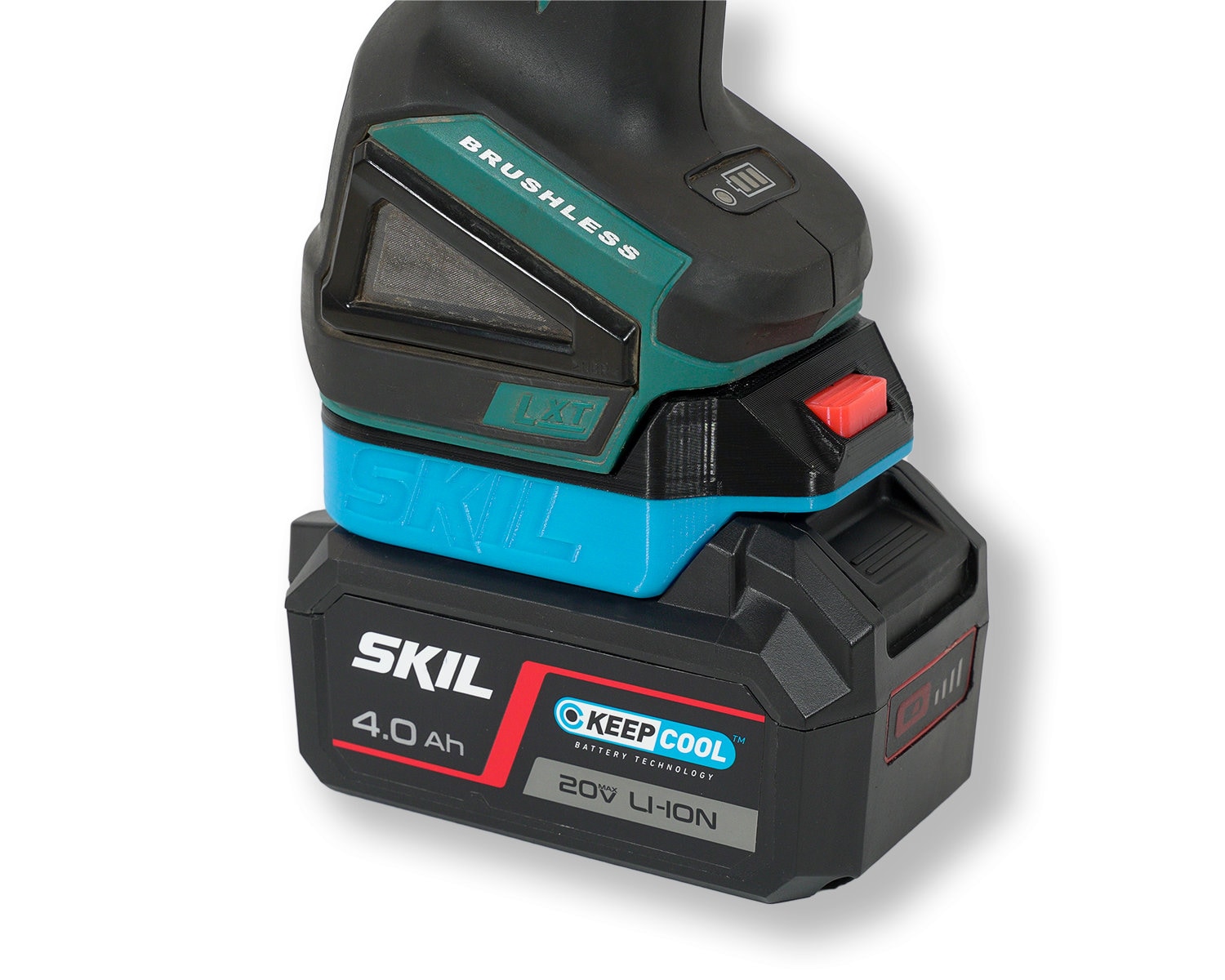 Battery Adapter for Skil 20V to Makita LXT 18V Power Tool Converter