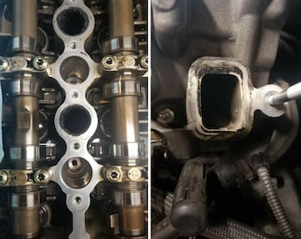 Intake Carbon Cleaner Walnut Blasting Adapter Set For BMW Diesel - Foto 3