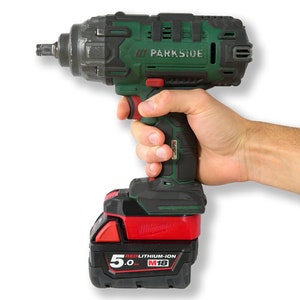 Battery Adapter for Milwaukee M18 to Lidl Parkside X20V Power Tool Converter