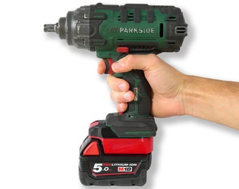 Battery Adapter for Milwaukee M18 to Lidl Parkside X20V Power Tool Converter