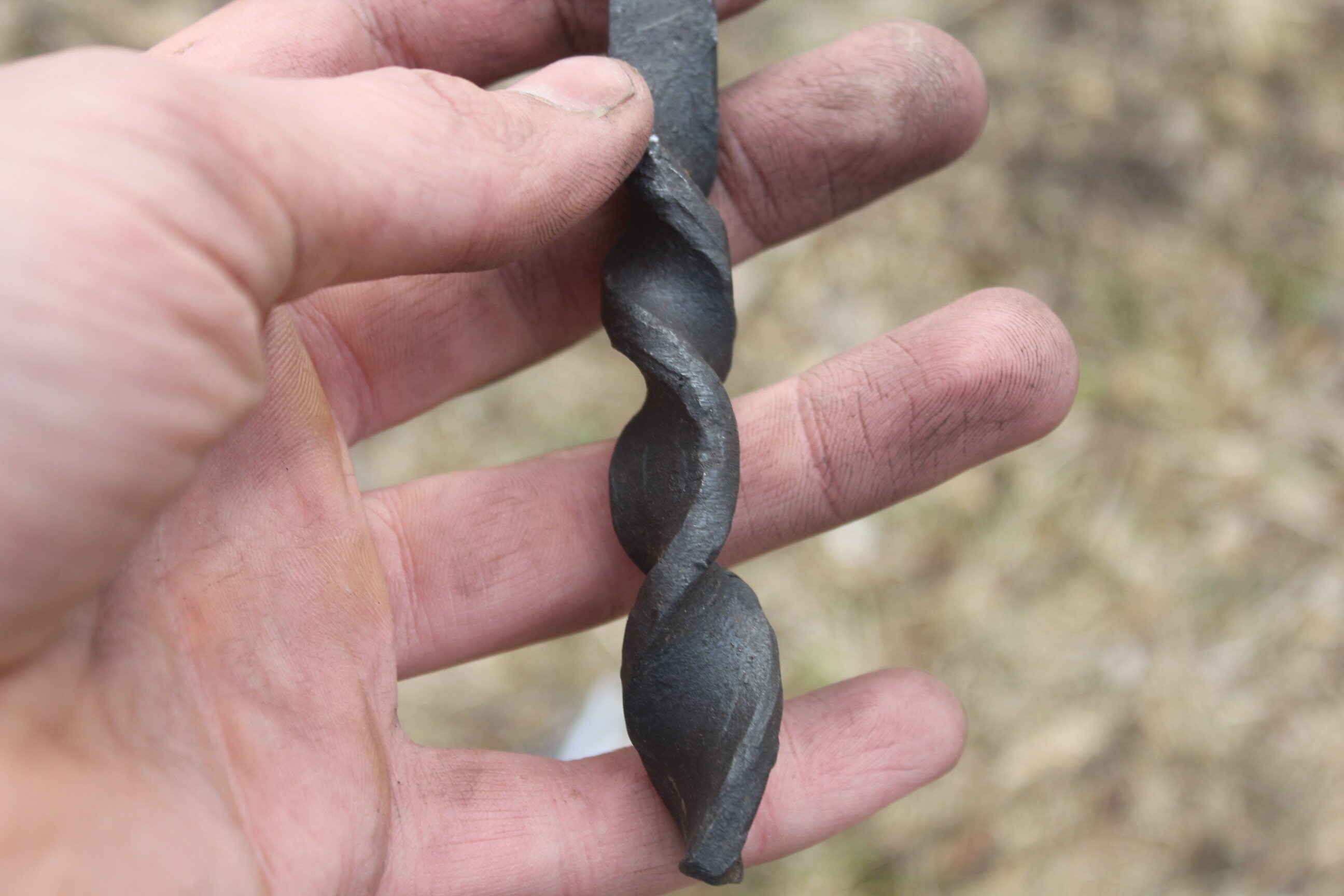 Hand Rebar Throwing KnivesSet of 3 with a Twisted Etsy