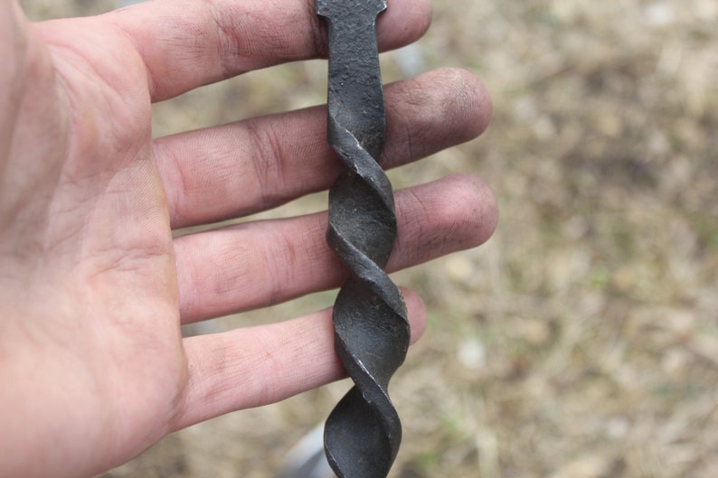 Hand Rebar Throwing KnivesSet of 3 with a Twisted Etsy