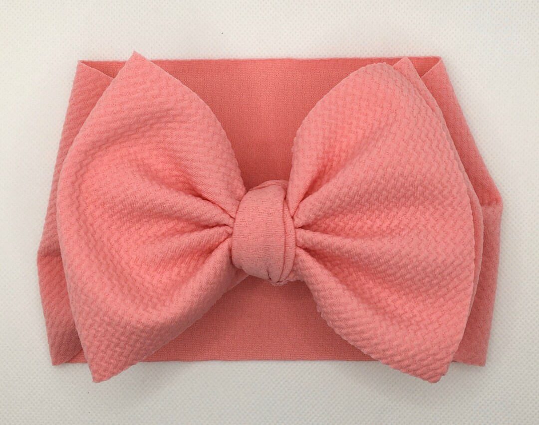 Rose Pink Headwrap, Baby Head Wrap, Baby Headband, Rose Headwrap, Baby