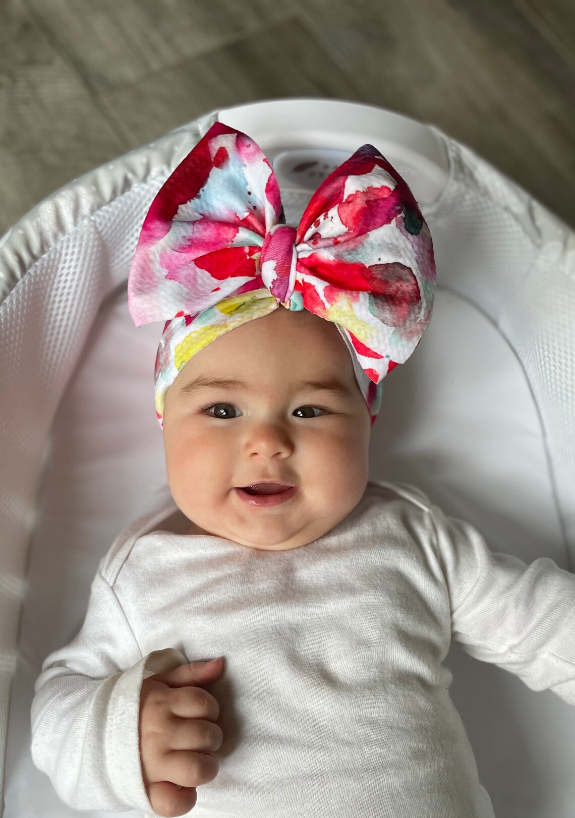 Watercolor Headwrap Baby Head Wrap Baby Headband Multicolor Etsy