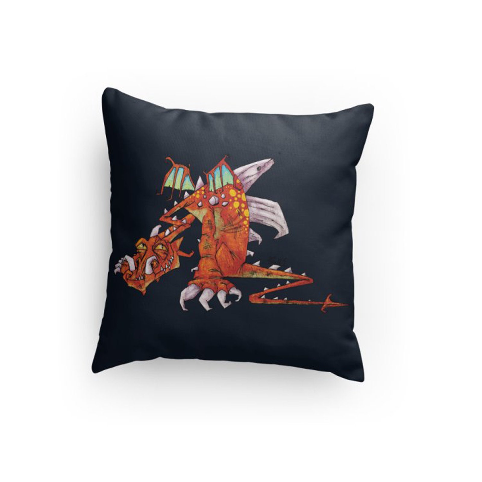 Coussin Dragon Rouge