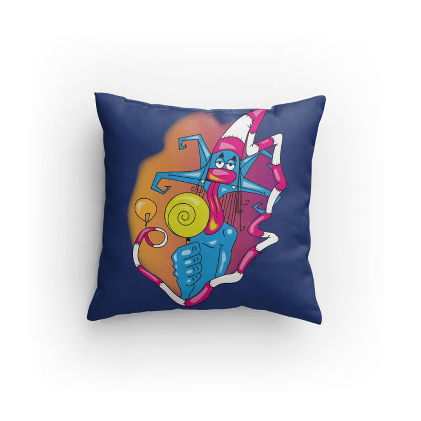 Coussin de Destina Personnage Récurent Dans Mes Illustrations