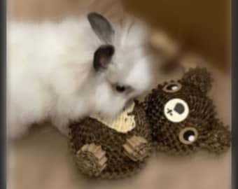 Rabbit Toys, Guinea Pig Toys, Vine Heart Teddy Bear Toy