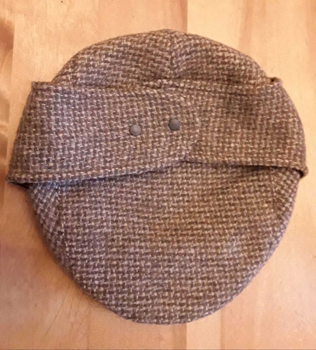 News Boy Cap With Button Over Ear Flaps. Etsy
