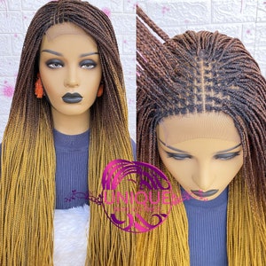 Braid Wig, Micro Brais, Braid Wig for Black Women, Knotless Braid wig, Braided Wig, Lace Wigs, Box Braid Wig, Knotless Braided Wig, Braided