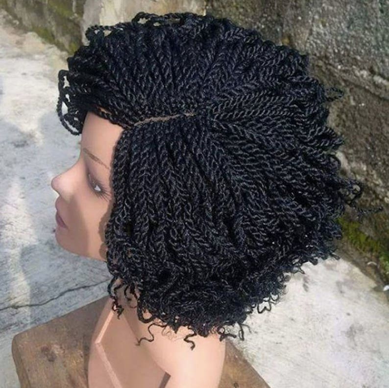 Kinky Twists Wig Braid Wig Braided Wigs Kinky Wig Goddess Etsy
