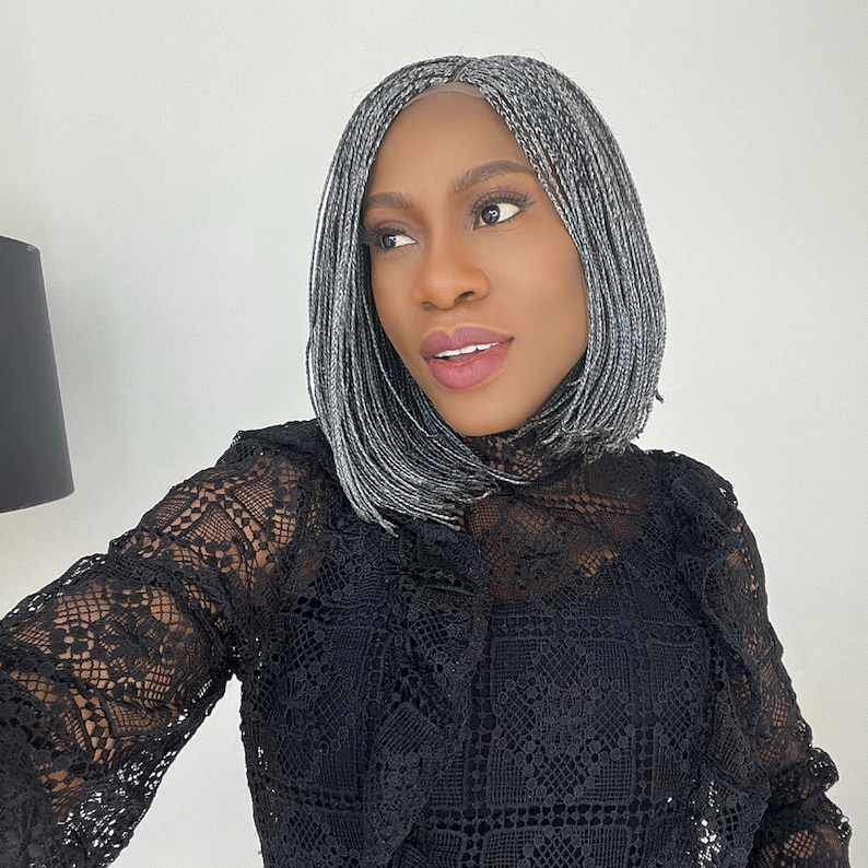 Braid Wigs, Micro Braid Wig, Box Braid Wig, Braided Wigs, Short Wigs ...