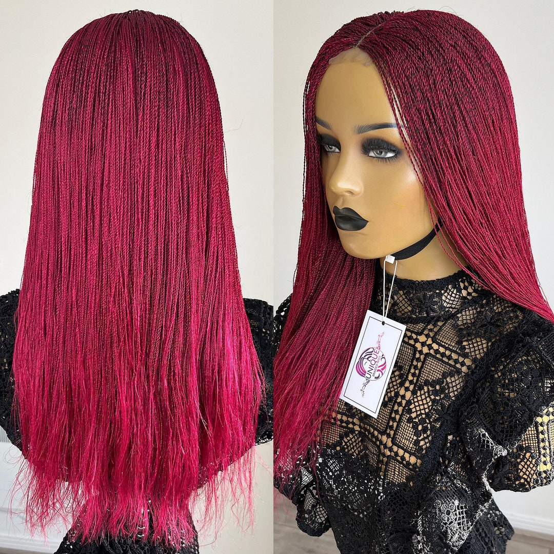 Braided Wigs, Senegalese Twists Wig, Braid Wigs for Black Women, Micro