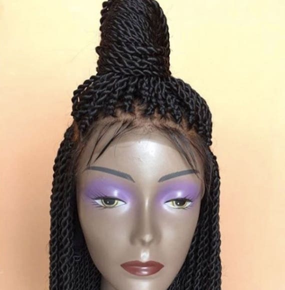 Custom Made Medium Twists Box Braided Twists Braided Wigs Etsy