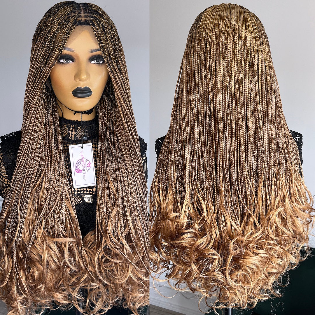 Braid Wigs, Braided Wigs, Braid Lace Front Wig, Knotless Braid Wig, Micro Braid Wigs, Box Braid