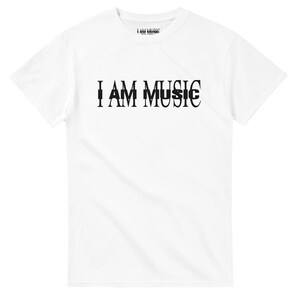 Camiseta I AM MUSIC - Versión del álbum