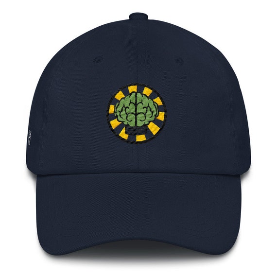 NERD Brain Logo Embroidery Dad Cap Snapback. Pharrell Williams