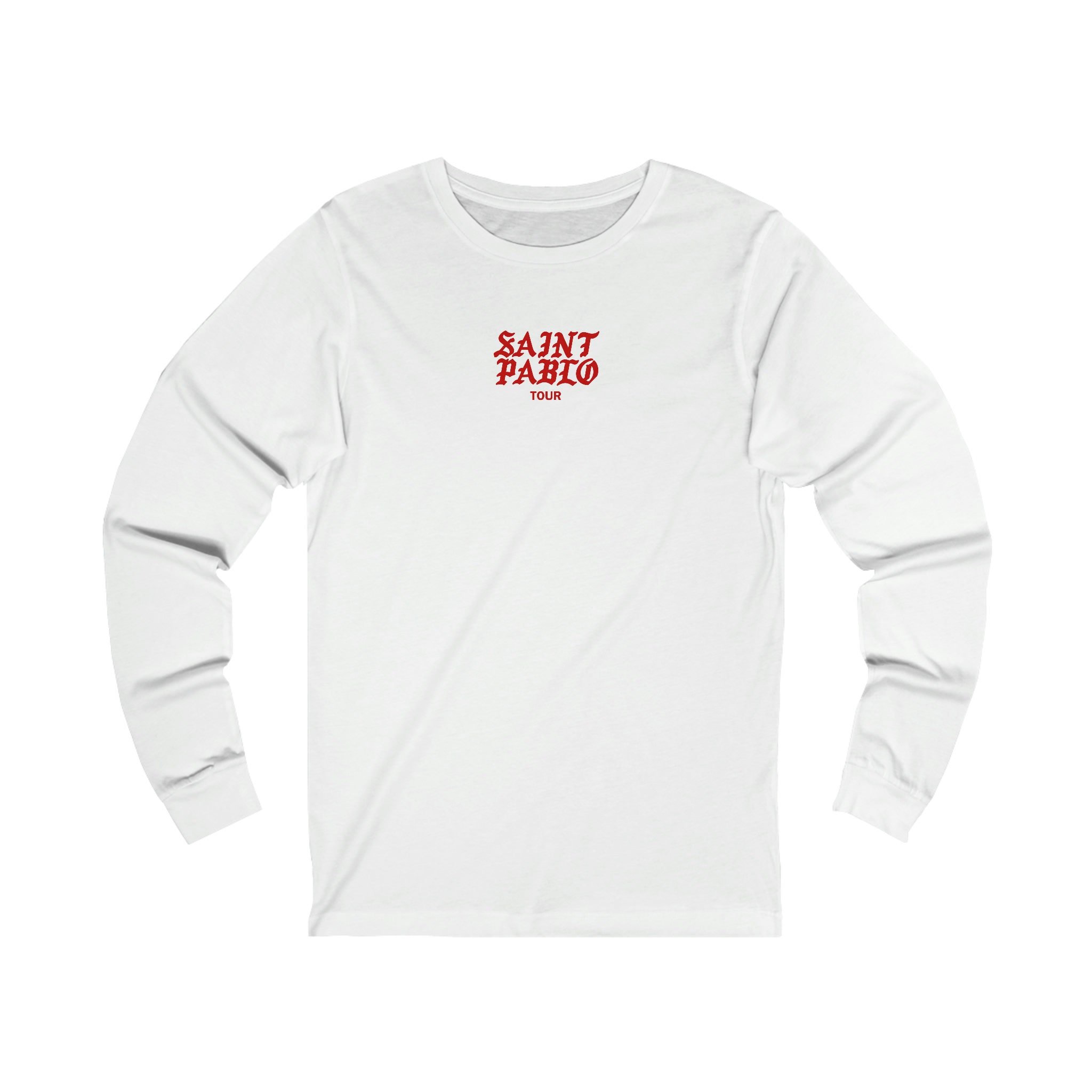 Saint Pablo Tour Kanye West Unisex Concert Jersey Long Saint Pablo Tour Kanye West Unisex Concert Jersey Long
