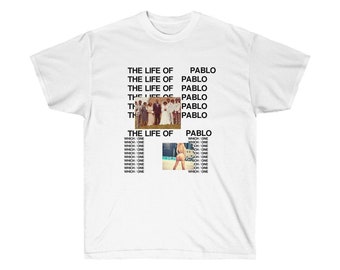 The Life of Pablo Kanye West Album Inspired Ultra Cotton Tee TLOP Concert  Merch T-shirt - Etsy Canada