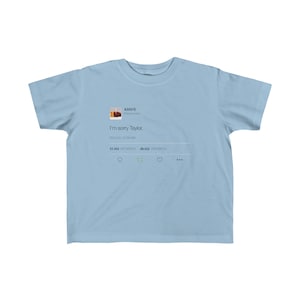 Przepraszam Taylor - Kanye West Tweet Inspired Kids Tee