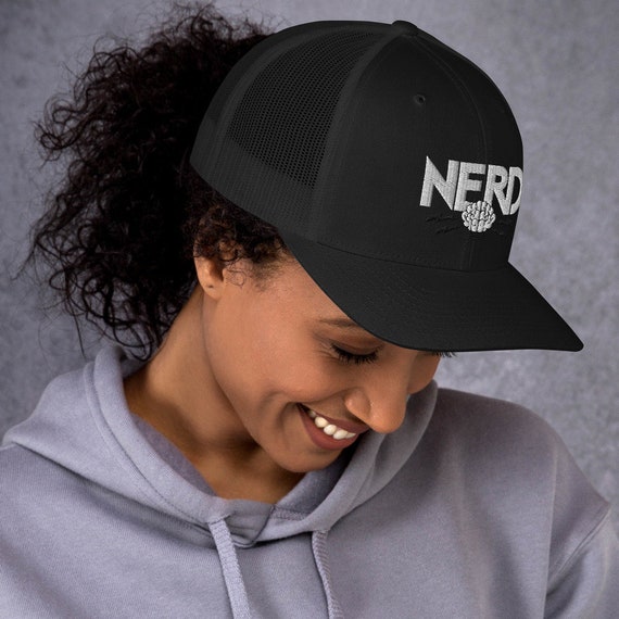 NERD Brain Logo Trucker Cap Pharrell 