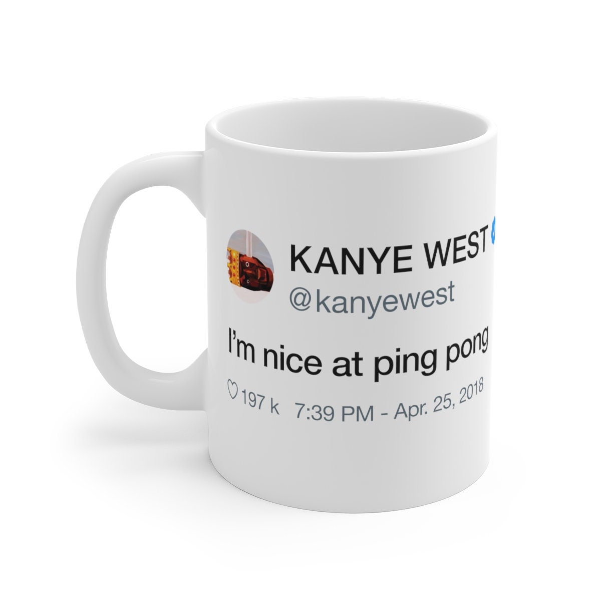 Kanye West I M Nice At Ping Pong www.etsy.com