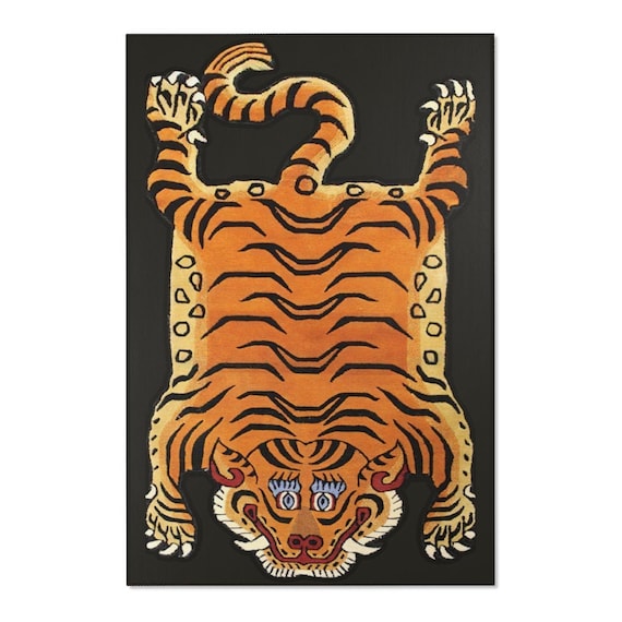 Tibetan Tiger Rug Carpet - Etsy