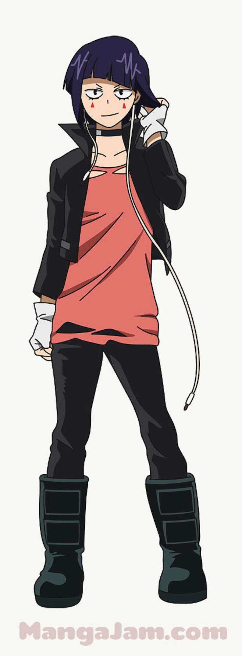 Headphone Jack Earrings BNHA Jiro Anime Cosplay Costume MHA Etsy