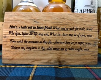Whisky Barrel Scottish Gifts Handmade In By Oakheartcrafts
