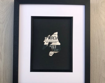 Islay Laphroaig Whisky Imagen Arte de pared enmarcado / sin marco