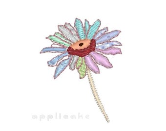 Daisy, Chamomile Flower Machine Embroidery Design - Instant Download Embroidery Files - 3 Sizes