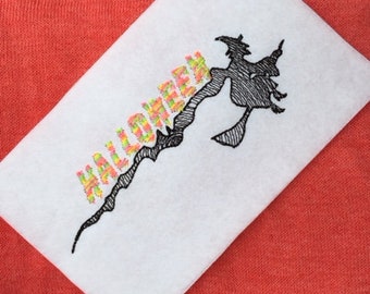 Flying Witch ( 8 sizes, This flying witch with her long cape is great for decoration Halloween! )